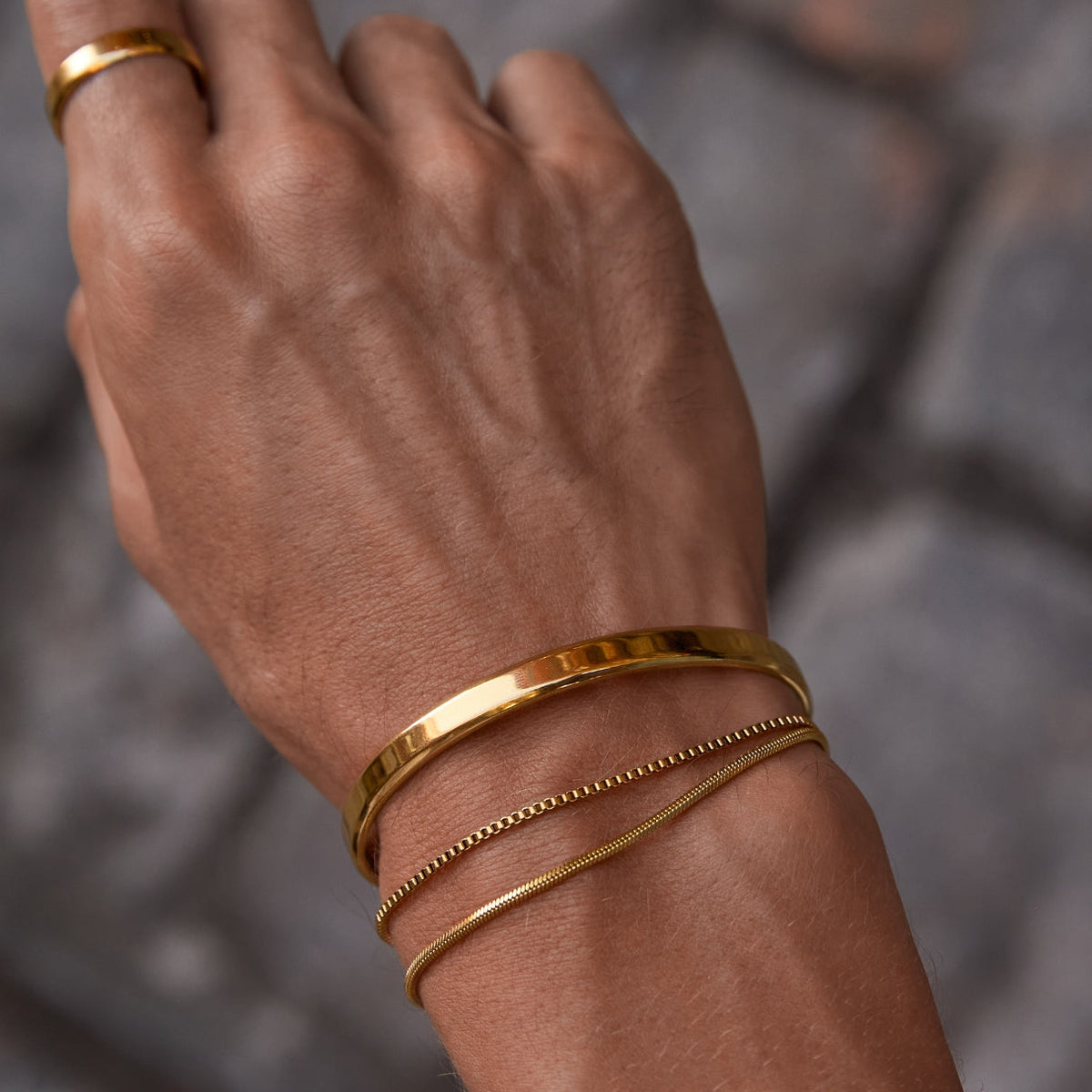 Minimales Gliederarmband