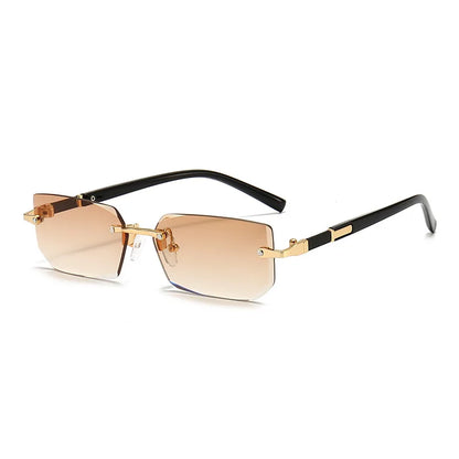 Aurélien Horizon | Modern Rimless Sunglasses