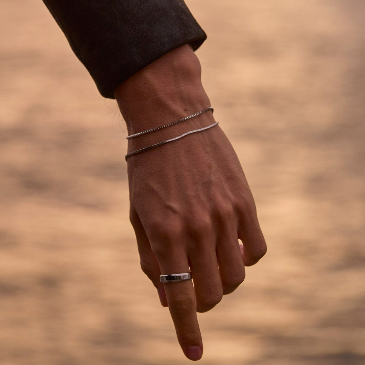 Minimales Gliederarmband