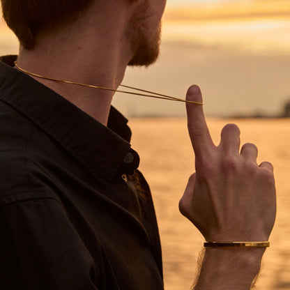 Minimalistische Kette mit quadratischen Gliedern