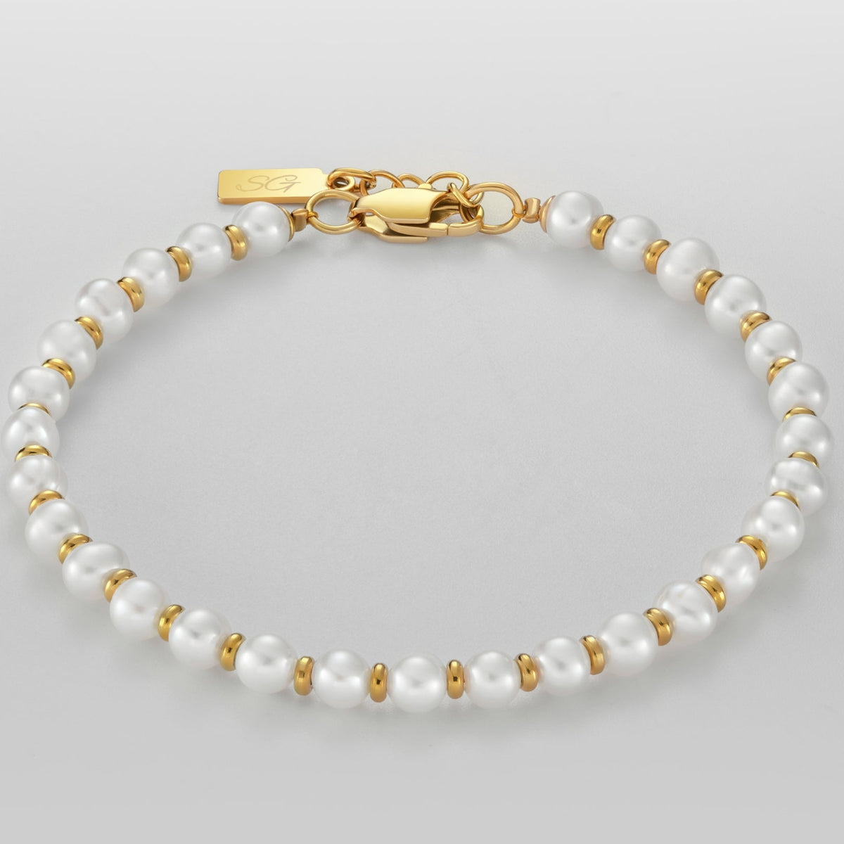 Klassisches Perlenarmband
