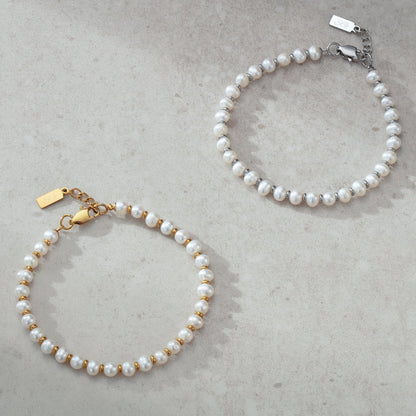 Klassisches Perlenarmband