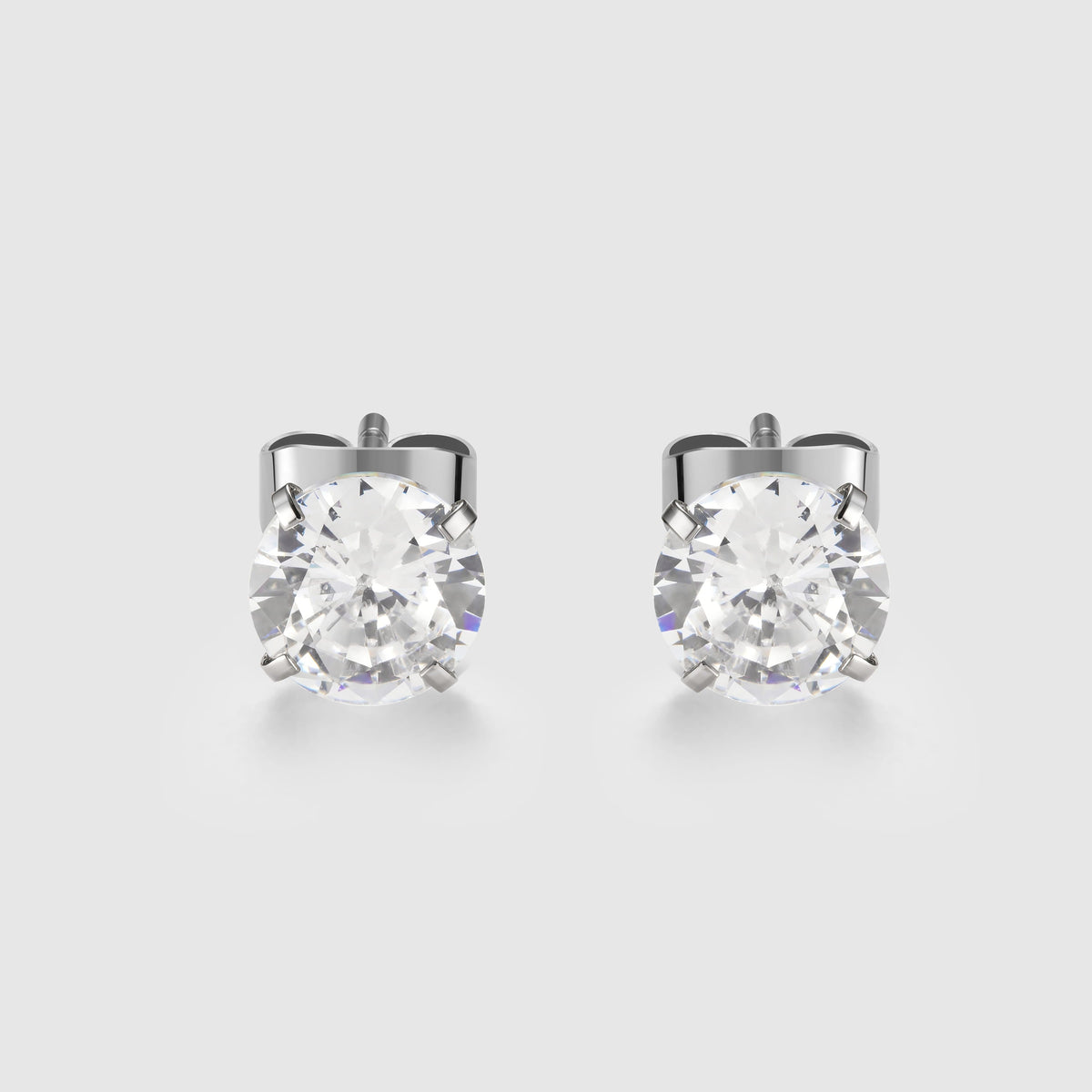 Klassische Diamant-Ohrstecker
