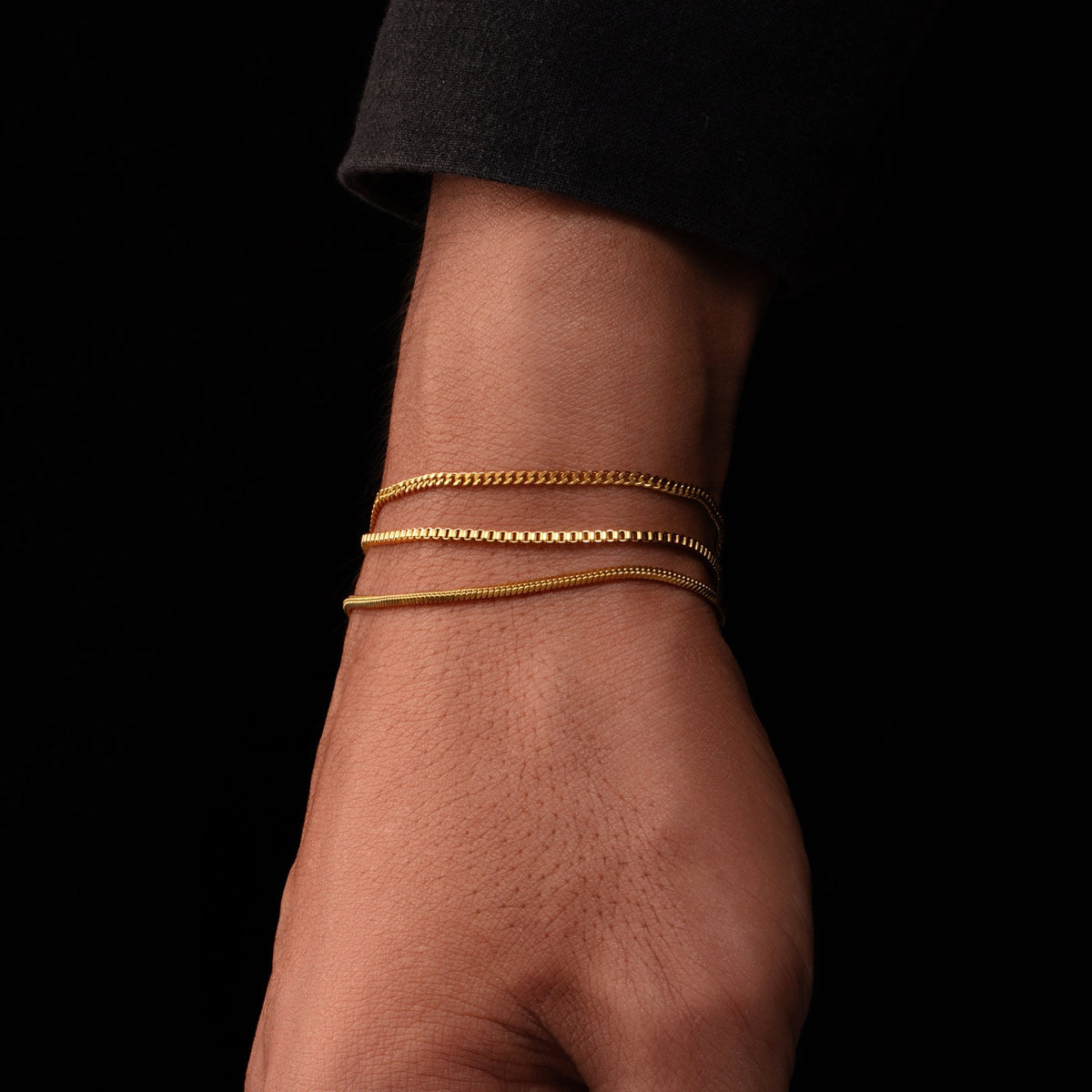 Minimalistisches Armband-Set
