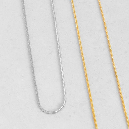 Minimalistische Kette mit quadratischen Gliedern