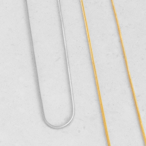 Minimalistische Kette mit quadratischen Gliedern