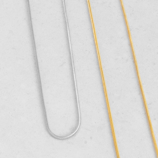 Minimalistische Kette mit quadratischen Gliedern