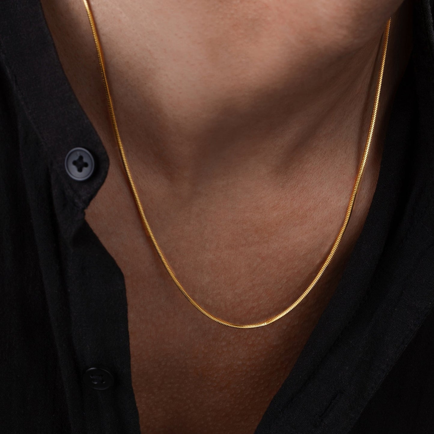 Minimalistische Kette mit quadratischen Gliedern