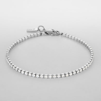 Minimalistisches Tennisarmband