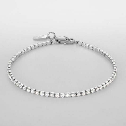 Minimalistisches Tennisarmband