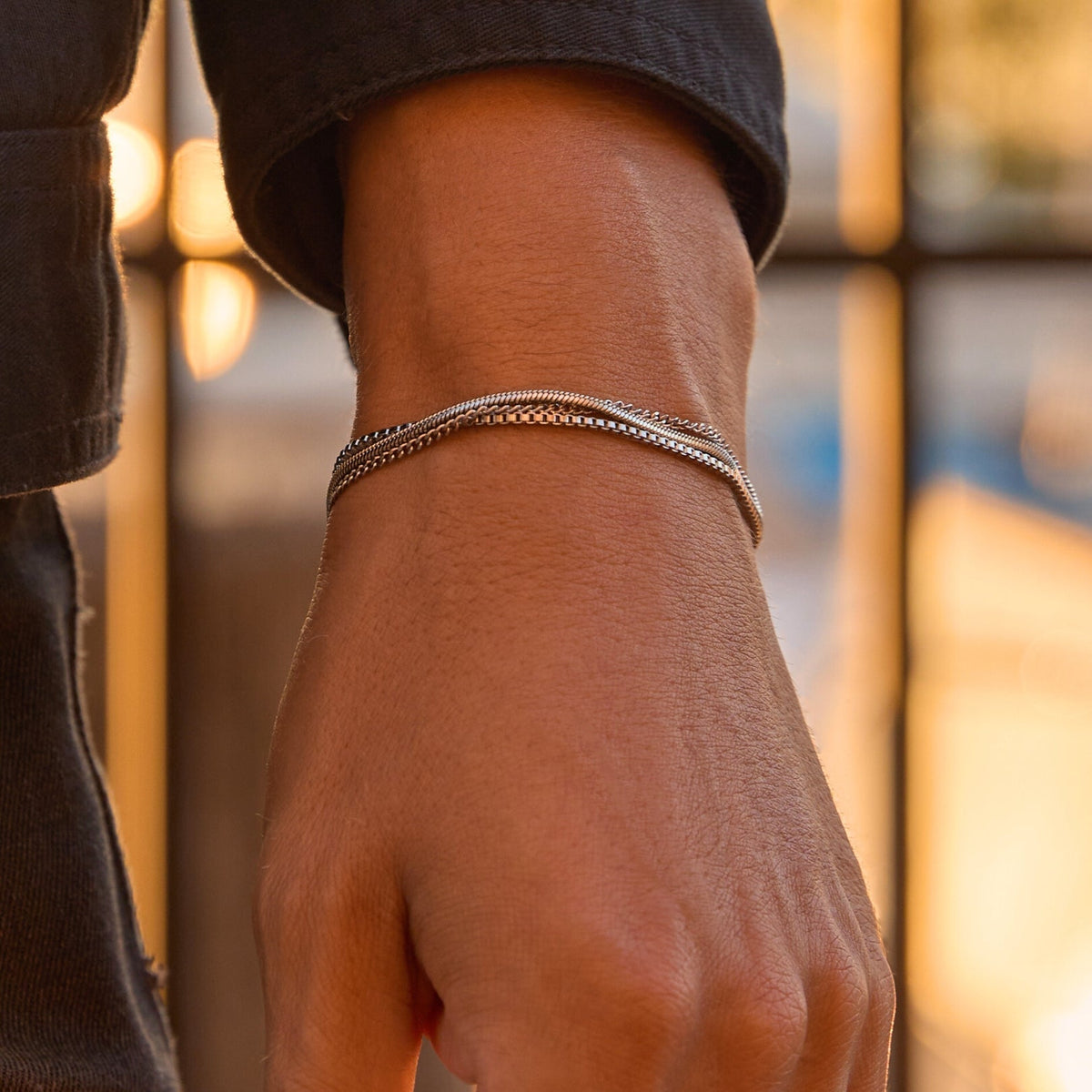 Minimalistisches Armband-Set