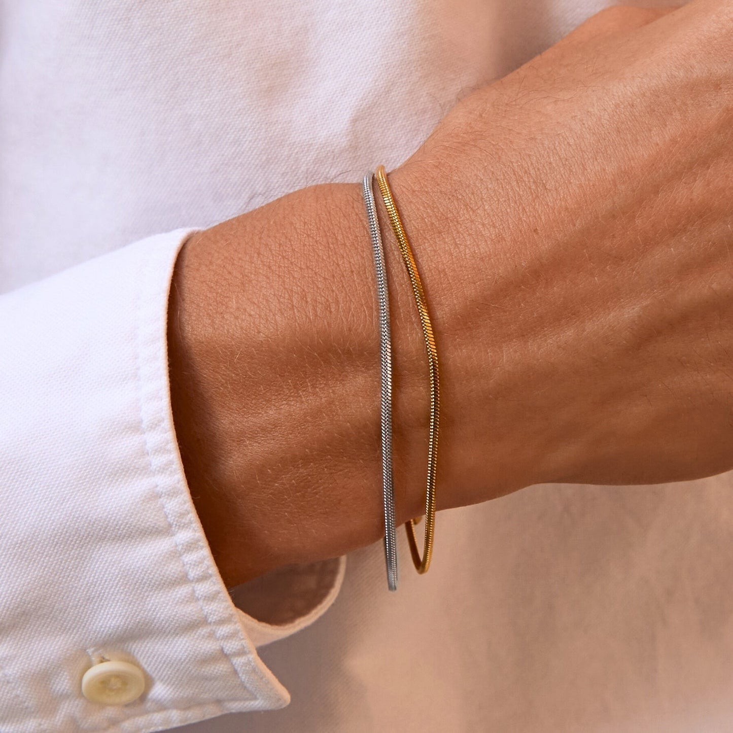 Minimales Gliederarmband