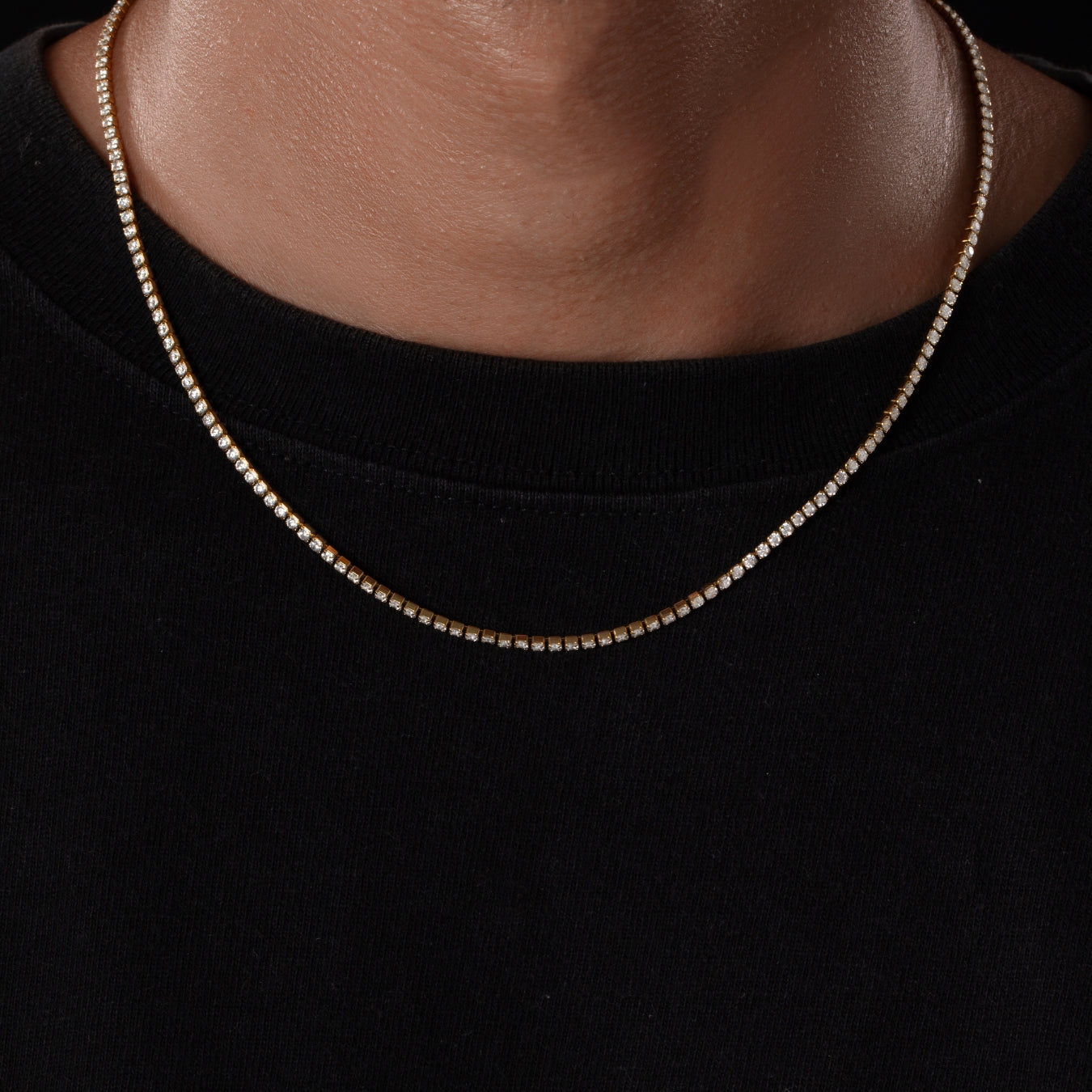 Minimalistische Tenniskette