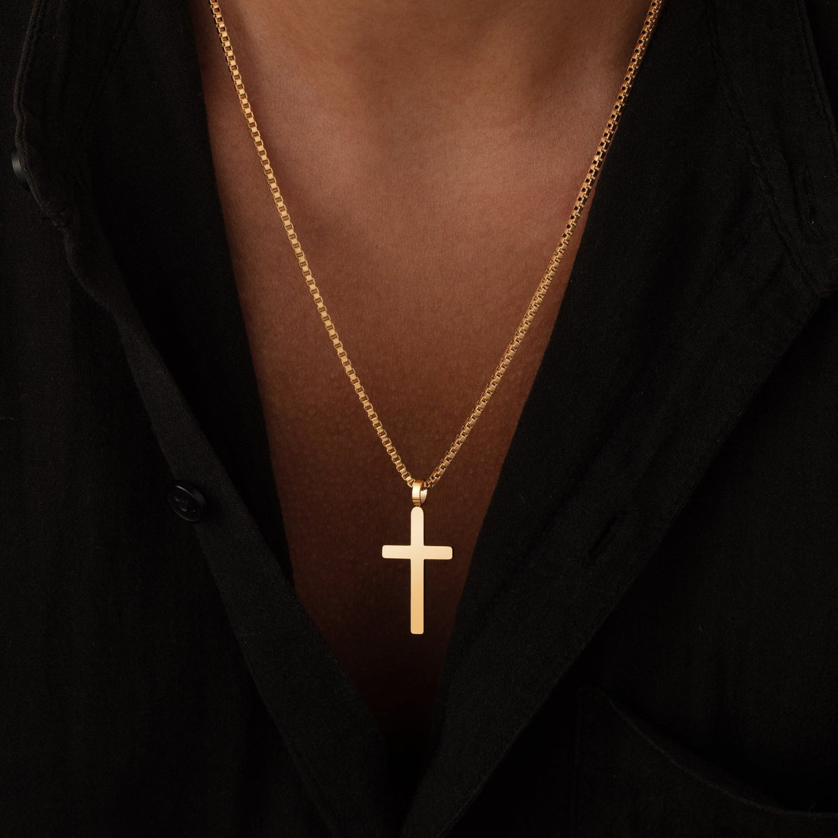 Klassische Kreuz- und Kasten-Kette