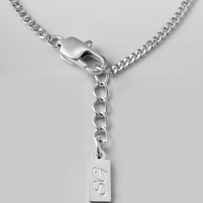Minimalistisches Armband mit quadratischen Gliedern