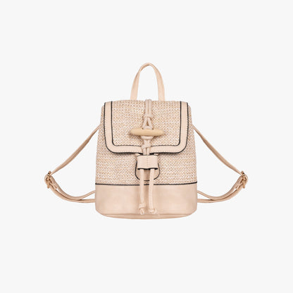 Aurélien | Leili Straw Backpack