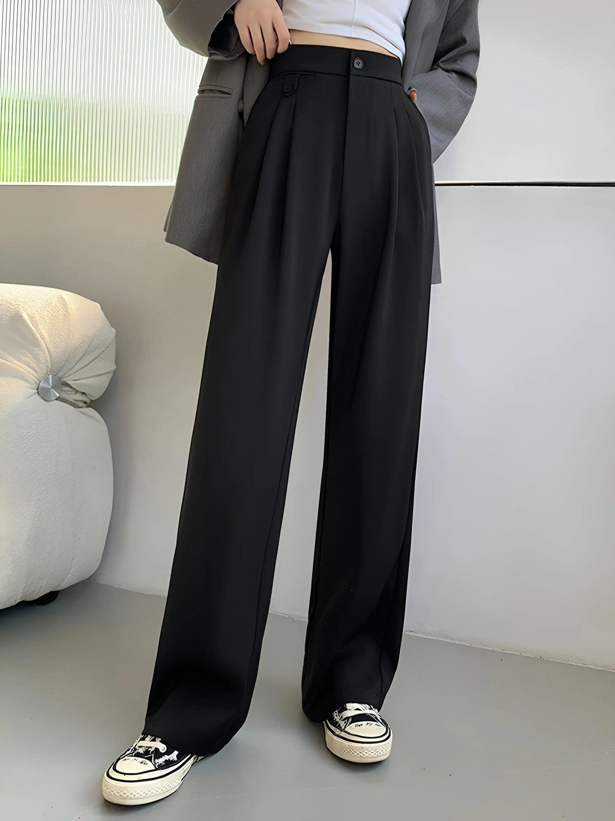 Aurélien | Fancy Wide-Leg Trousers