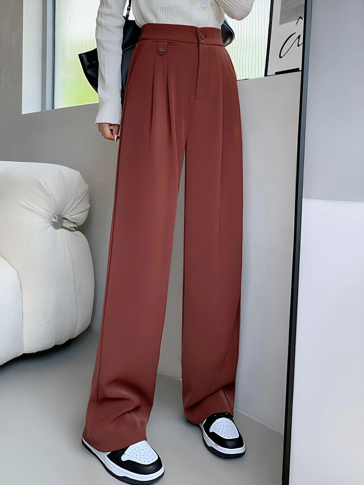 Aurélien | Fancy Wide-Leg Trousers
